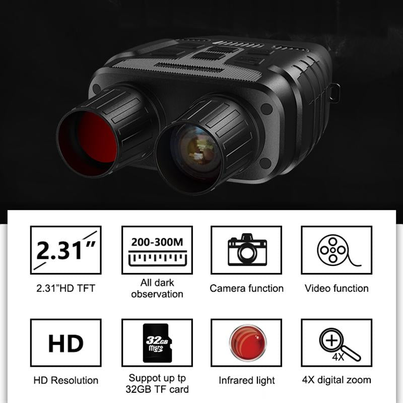Outdoor Starlight Night Vision Binoculars For Hunting-1915197537560694785