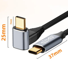 1M Usb-C Stereo Curved Extension Cable For Steam Deck-1915198111651860481
