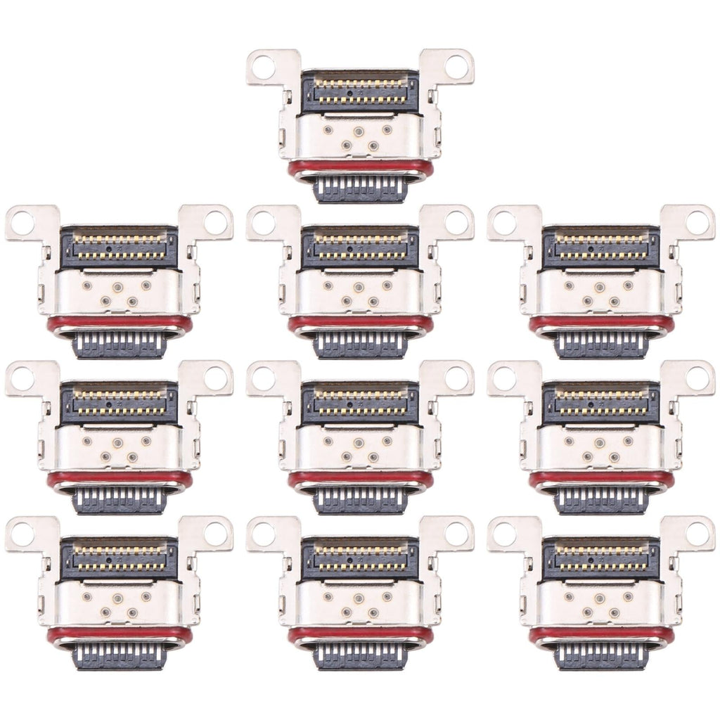 10-Piece Charging Port For Samsung Galaxy S23 Ultra 5G - Compatible With Sm-S918B-1915197647392739328