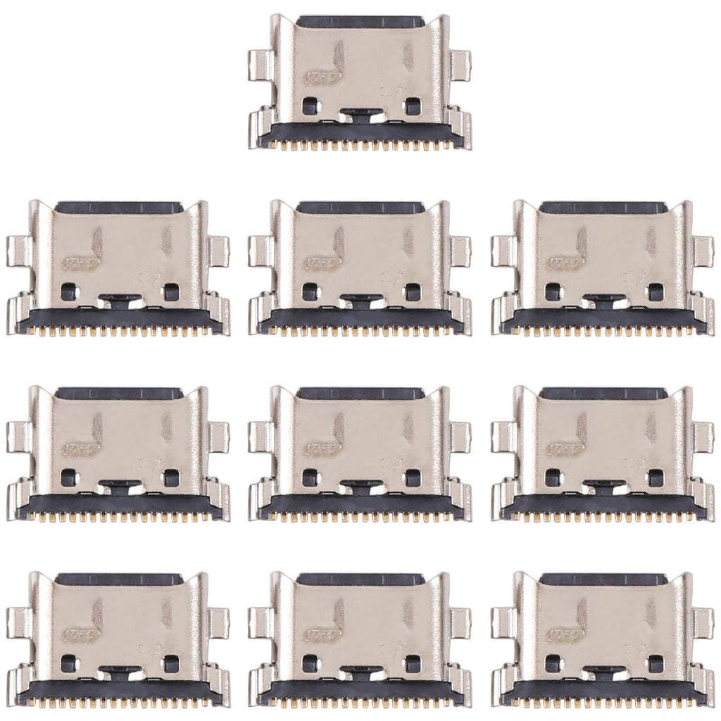 10-Piece Charging Port Connector For Samsung Galaxy M52 5G - Compatible With Sm-M526B-1915197541964713984