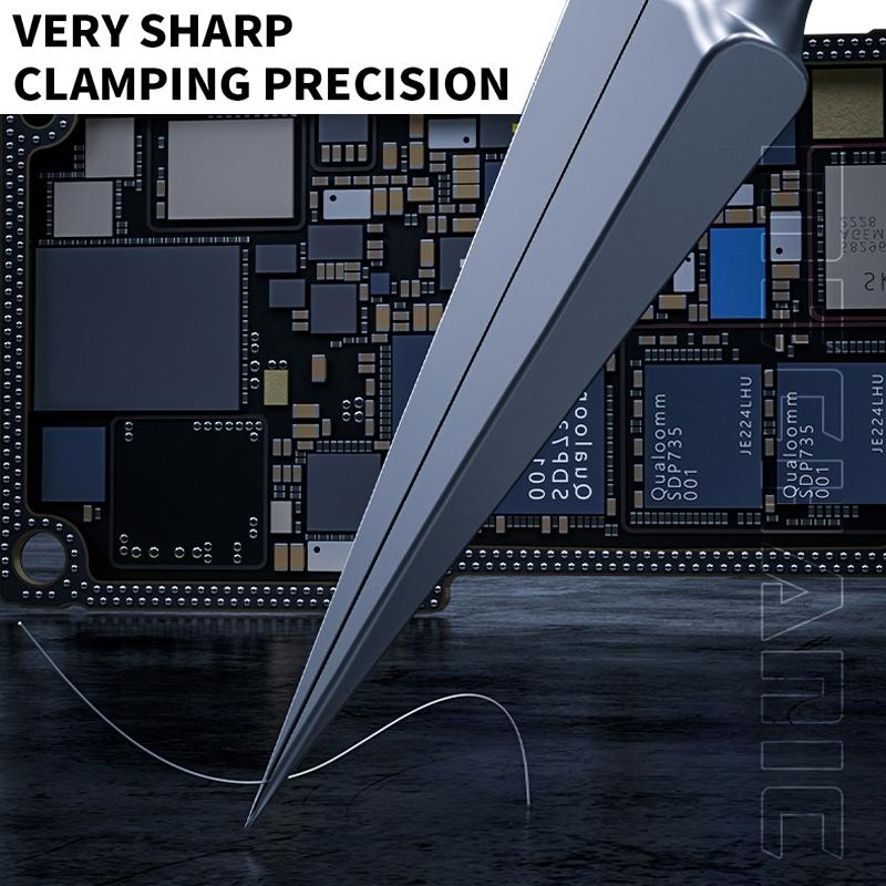 11 Non-Magnetic Pointed Tweezers For Mechanics-1915198224596078595