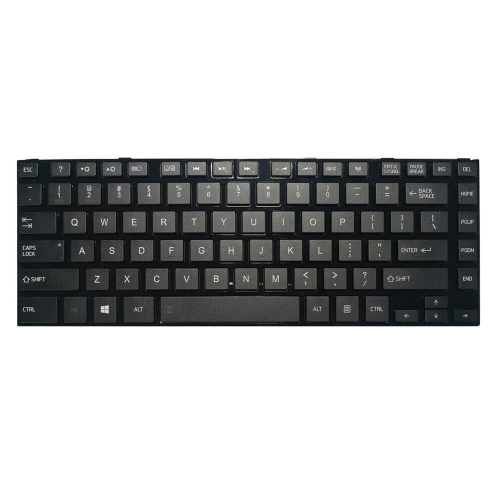Toshiba L840 / L800 Keyboard With Frame - Black-1915198270238494721