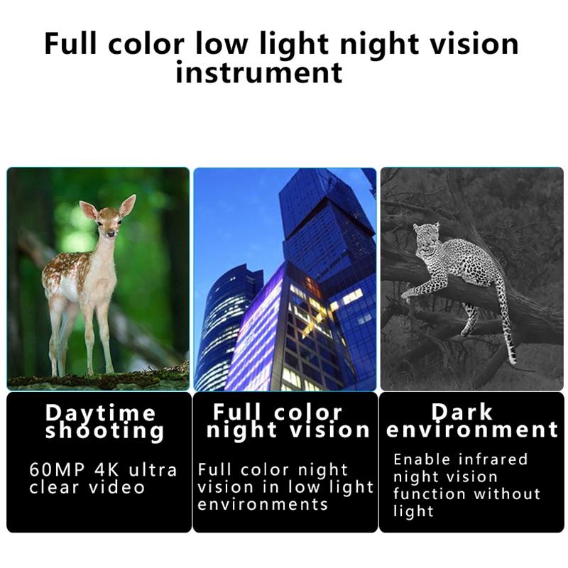 Full Colour 4K Hd Binocular Night Vision For Outdoor Hunting-1915197739621289989
