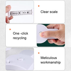 Precision Waist Measurement Ruler - Automatic Random Colour-1915198263347253254
