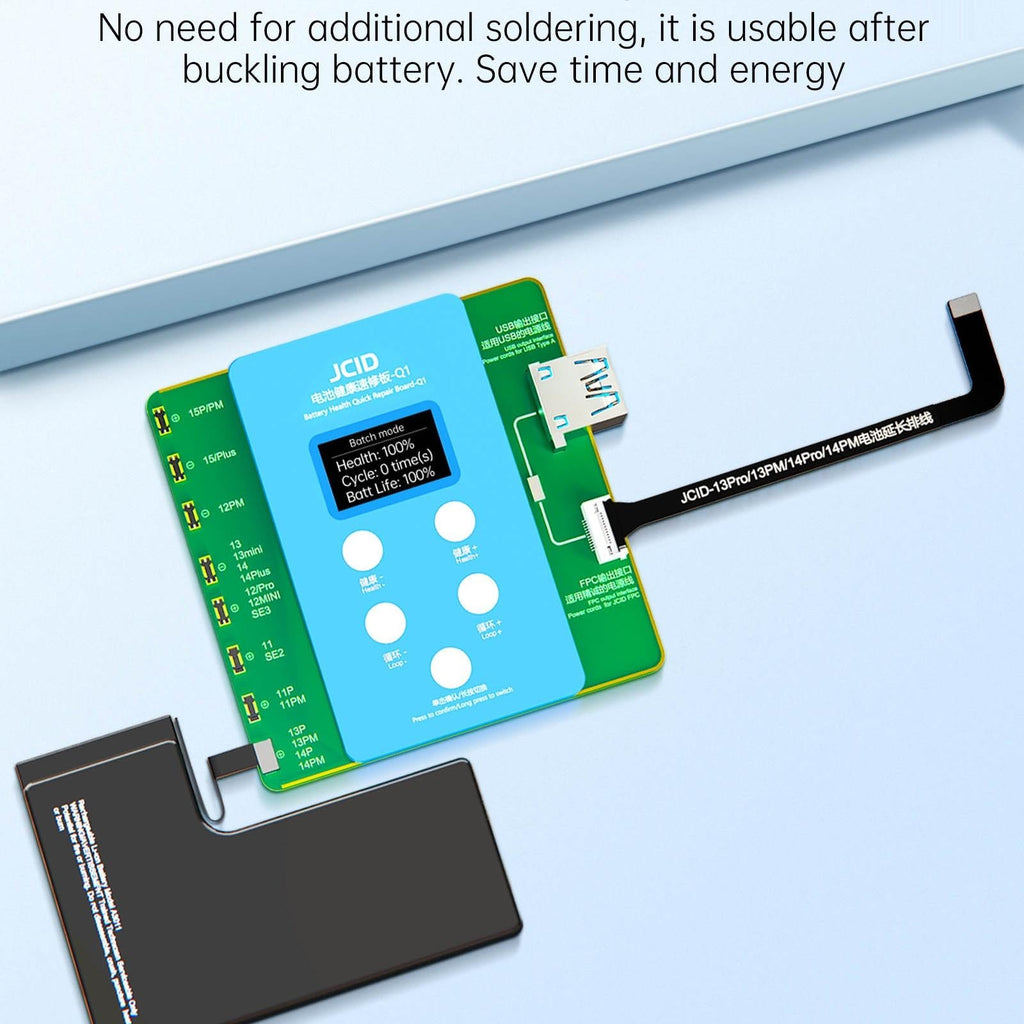 Iphone 11 / 15 Pro Max Battery Health Repair Board - Jcid Q1-1915197548289724418