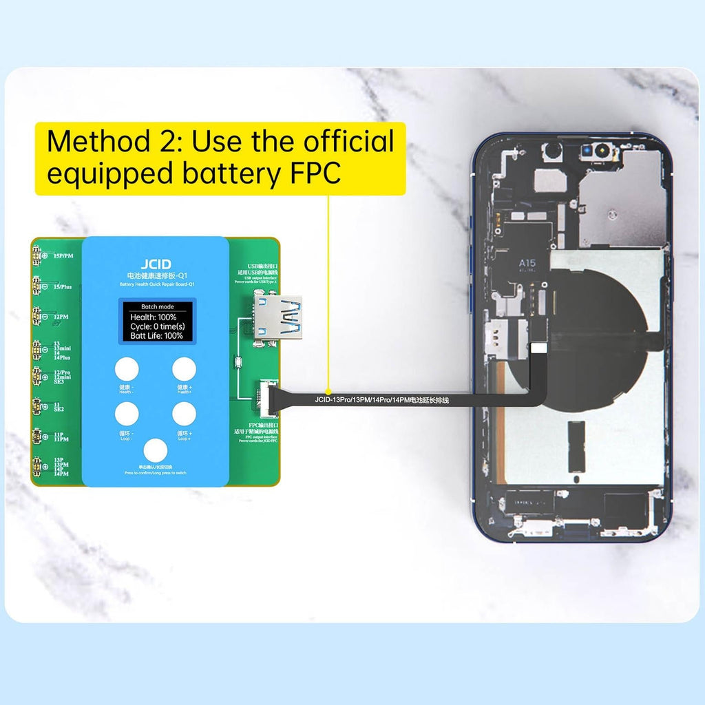 Iphone 11 / 15 Pro Max Battery Health Repair Board - Jcid Q1-1915197548289724420