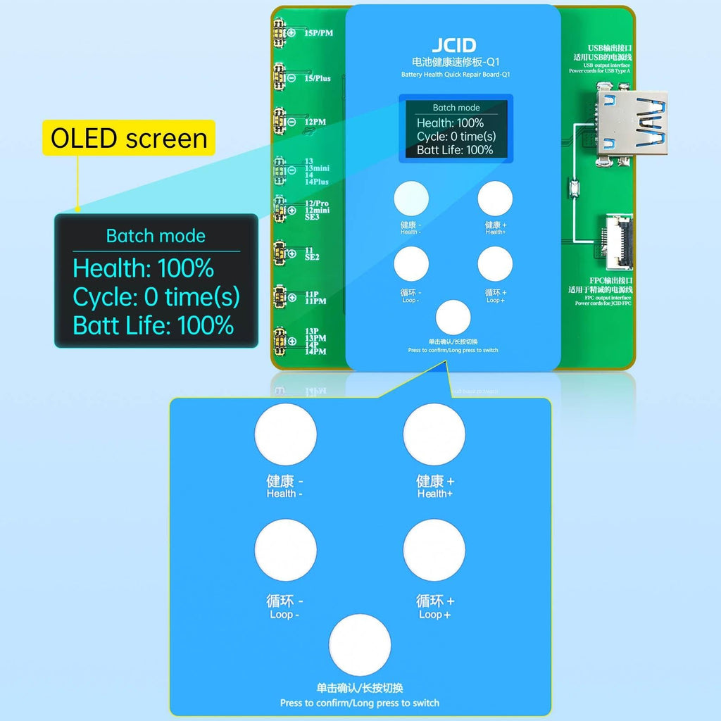 Iphone 11 / 15 Pro Max Battery Health Repair Board - Jcid Q1-1915197548289724422