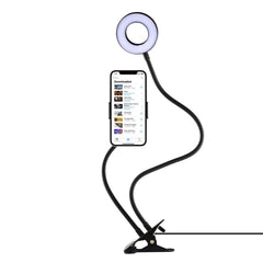 Adjustable 3.5 Live Broadcast Led Fill Light With Phone Clamp-1915197582213255170