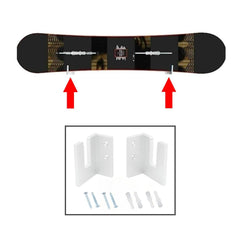 Wall Mount For 1 Pair Of Four-Wheel Skateboards-1964932292266823685