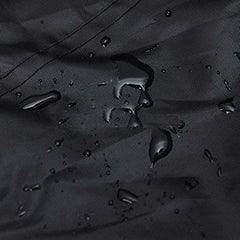 Outdoor Furniture Set Cover - Waterproof Anti-Uv Dust-Proof - 210D Oxford Cloth - 242X162X100Cm - Black-1964932283999850500