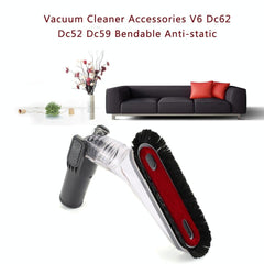 3-In-1 Bendable Anti-Static Suction Head Kit For Dyson V6 / Dc Vacuum-1915197900724506626