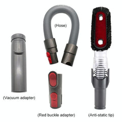 4-In-1 Bendable Anti-Static Suction Head Kit For Dyson V6 / V7 / V8 / V9 / V10-1915197562256756737