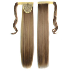 Long Straight Invisible Bandage Ponytail Wig - 18H22-1915197886291906560