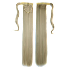 Long Straight Ponytail Wig With Invisible Bandage - 88-1922443462117036032