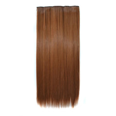 27 Long Straight Clip-In Wig Extension - 5 Pieces-1915197724567932934