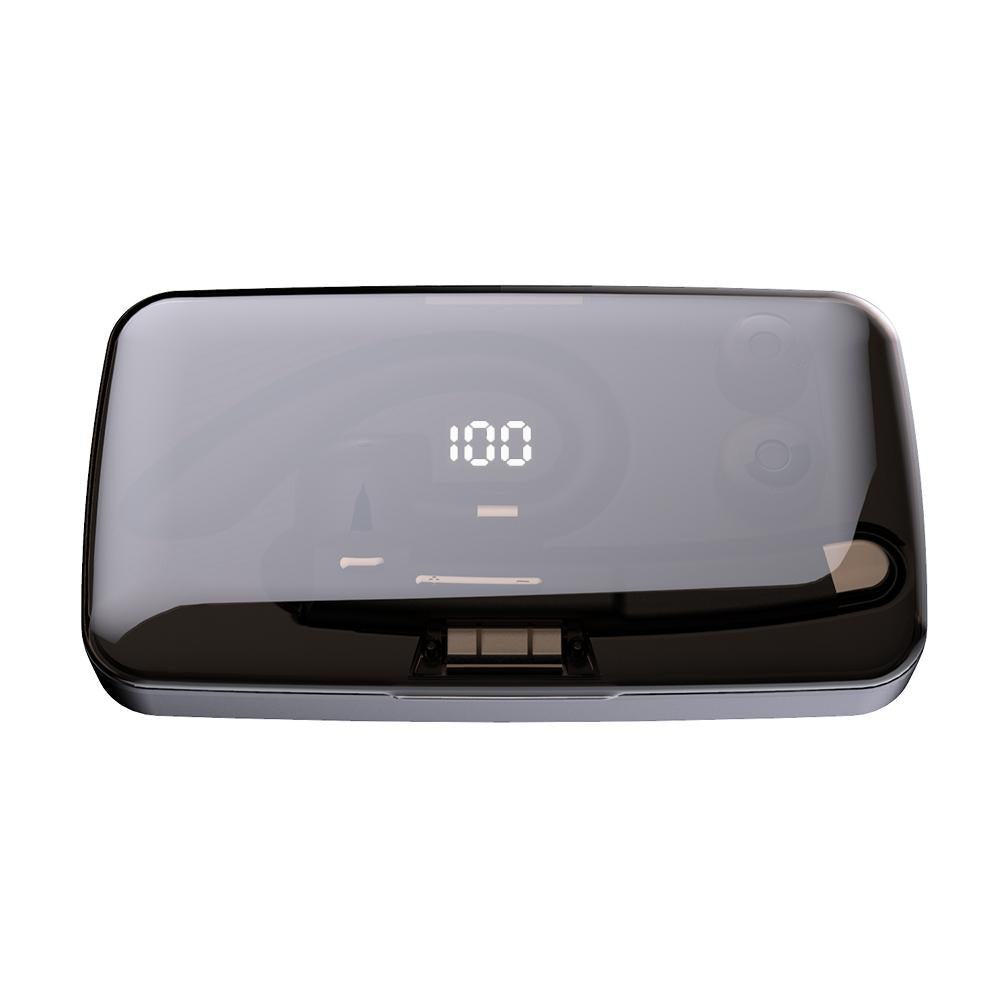 Rotatable Bluetooth Earphone With Charging Box & Digital Display-1915197887415980036