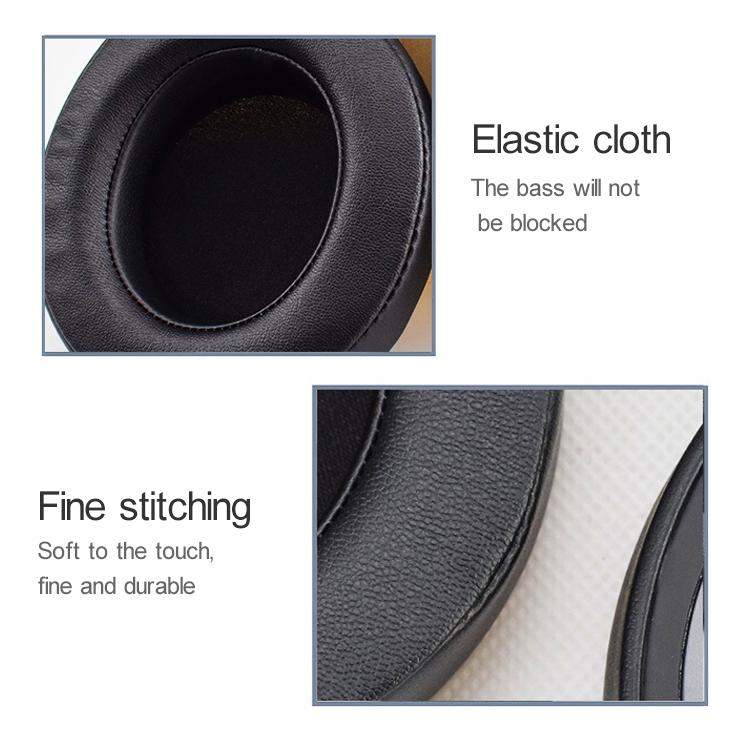 2-Pack Replacement Earpads For Razer Kraken 7.1 V2 Pro Headphones - Grey Sponge Net Cover-1922443446656831491