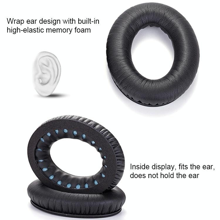 Soft Earmuff Headphone Jacket For Bose Qc2 / Qc15 / Ae2 / Qc25 - Dark Grey-1915197869162369027