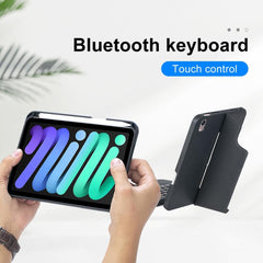 Split Type Bluetooth Keyboard Leather Case For Ipad Mini6 With Touch Backlight-1915198220112367621