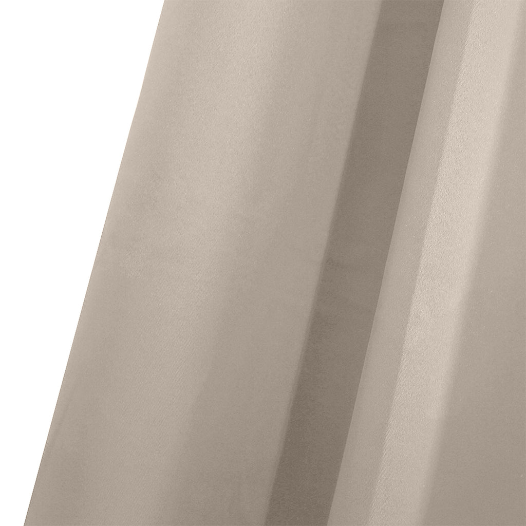 2x Blockout Curtains Panels 3 Layers Beige-1954802972160561155
