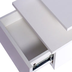 Levede 2x Bedside Tables Side Table White-1954802716639367172