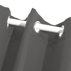 2x Blockout Curtains Panels 3 Layers Charcoal CD1003-132X213-GR-1954802970923241477