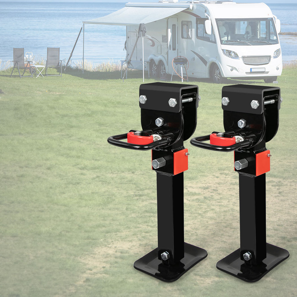 Manan 2X 410mm-545mm Drop Down Corner Black-1954802966515027974