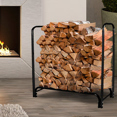 Firewood Rack Holder 4FT Fireplace Tool-1954802746301485062