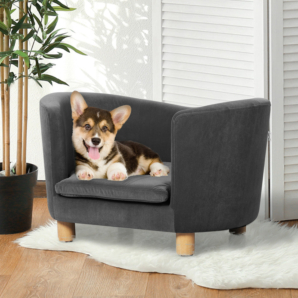 PaWz Luxury Elevated Sofa Anti-slip Grey-1954802532006105094