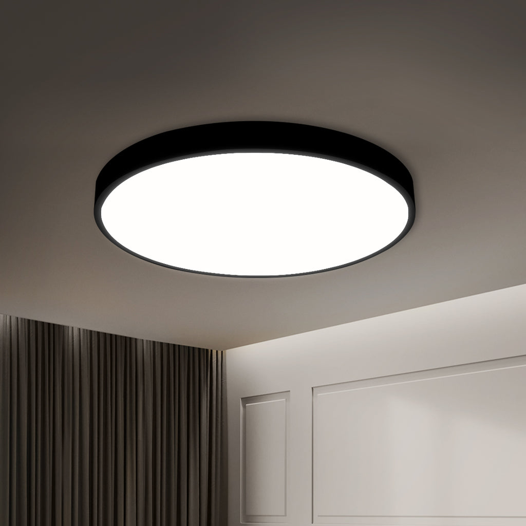 EMITTO Ultra-Thin 5CM LED Ceiling Down 18W Black-1954802824042909702