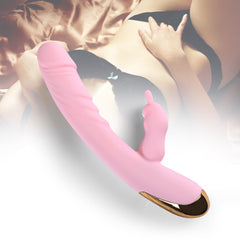 Urway Rabbit Vibrator Double Motor G-Spot Pink-1954802624461148166