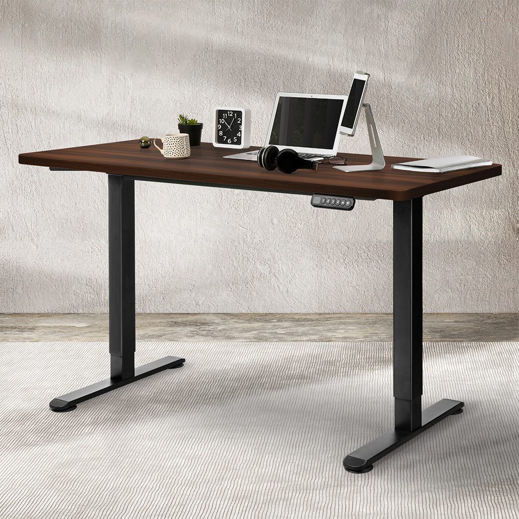 Levede Desktop For Motorised Adjustable 120X60CM Walnut-1954803012975333382
