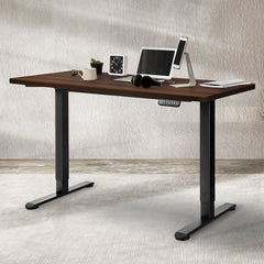 Levede Desktop For Motorised Adjustable 120X60CM Walnut-1954803012975333382