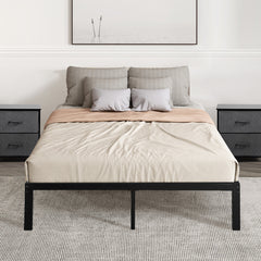Levede Metal Bed Frame Heavy Duty Storage Space-1954802377878016006