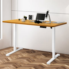 Levede Motorised Standing Desk Adjustable 140cm Natural 1000x 1MM-1954803021821120518