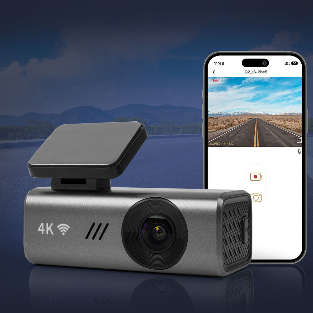 Dash Camera 4K Wifi Car Recorder Voice-1954802966301118470