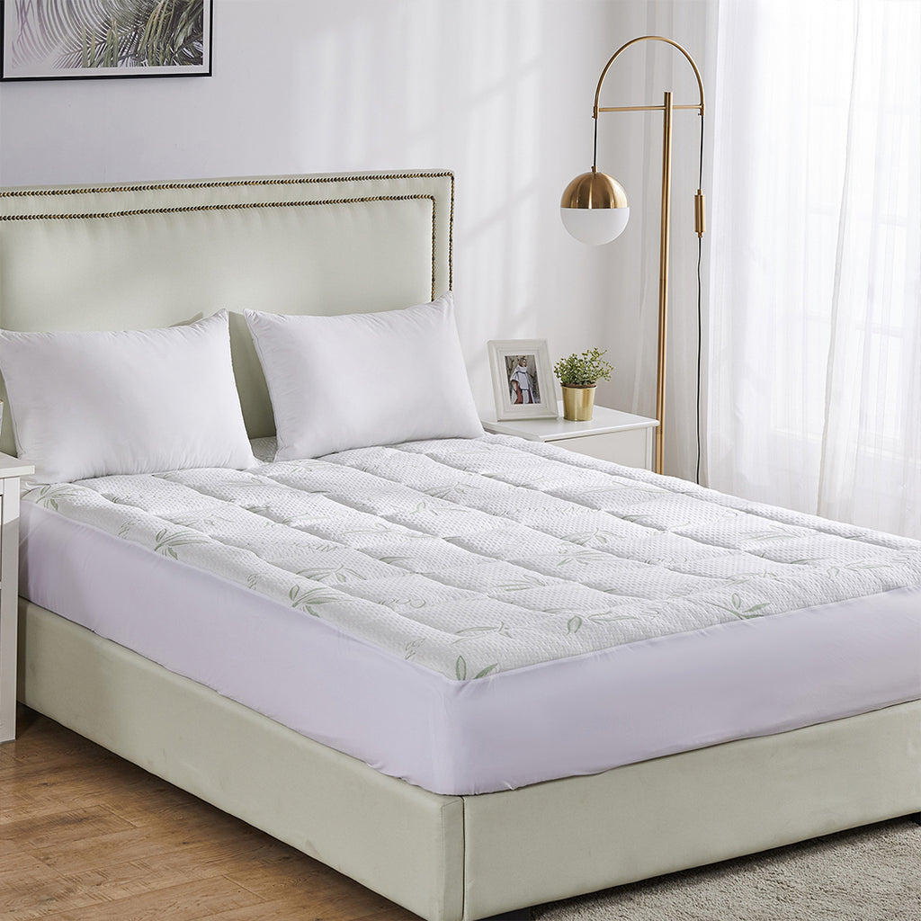 Dreamz Bamboo Pillowtop Mattress Topper Single-1954802865121923078