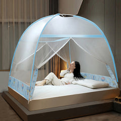 Dreamz Mosquito Bed Nets Foldable Canopy King-1954802840170008582