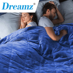 DreamZ 9KG Adults Size Anti Anxiety Blue Double-1954802940548091910