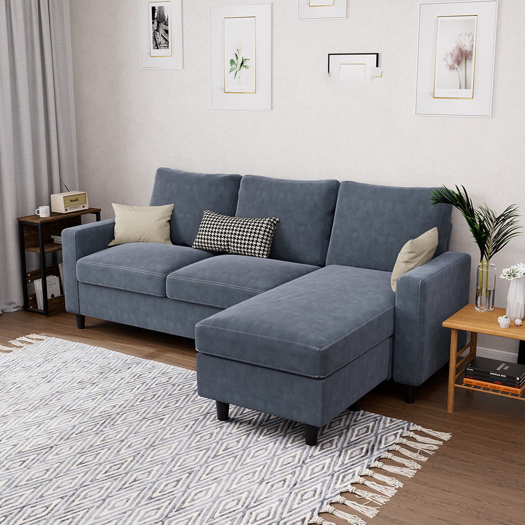 Levede L-shaped Sectional Sofa Lounge Chaise Set-1954802387466194951