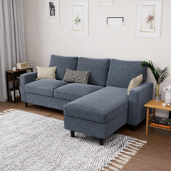 Levede L-shaped Sectional Sofa Lounge Chaise Set-1954802387466194951