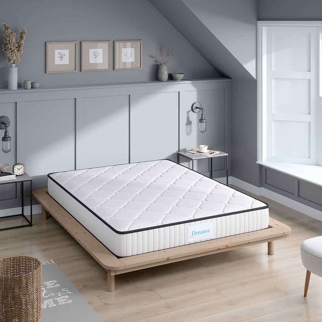 Dreamz Spring Mattress Bed Pocket Tight Queen-1954802849019990023