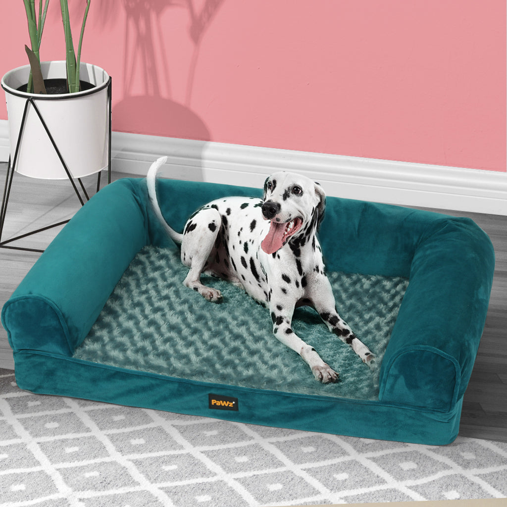 PaWz Pet Bed Sofa Dog Bedding Soft Warm XL Blue X-Large-1954802515862228998