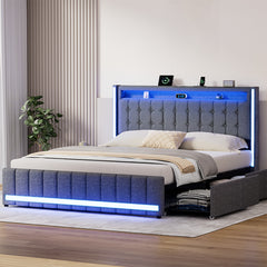 Levede Queen Bed Frame-1954802406902599686