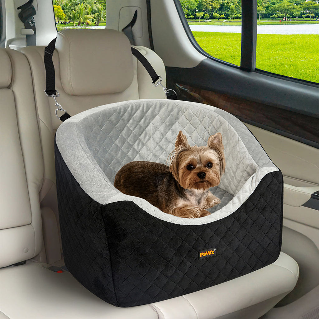 Pawz Dog Car Booster Seat Belt Pet Safe Protector Travel Bed-1954802465270534150