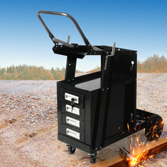 Welding Cart Trolley Drawer Welder Cabinet-1954802732590305286