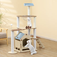 PaWz Cat Tree Scratching Post Scratcher-1954802559948558341