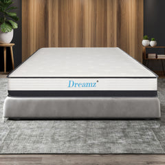 Dreamz Pocket Spring Mattress HD Foam Single-1954802853142990854