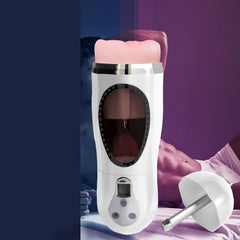 Urway Vibrator Male Masturbation Cup White-1954802623743922182