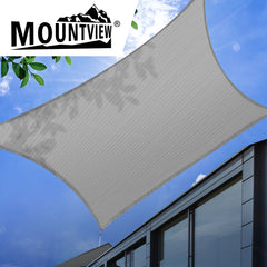 Mountview Sun Shade Sail Cloth Canopy Charcoal 180-1954802641016066054